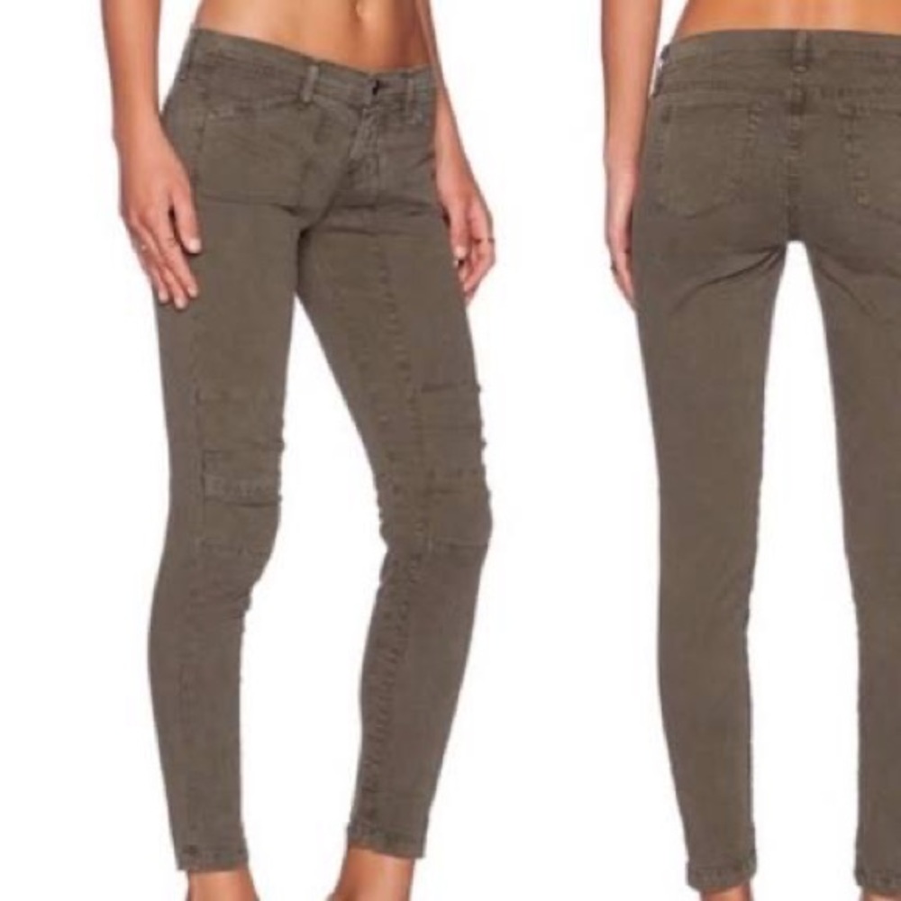 J Brand Ginger Utility Pants in Silver fox
